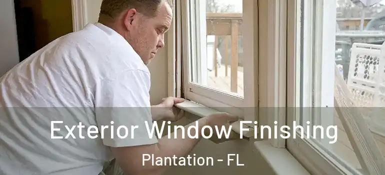  Exterior Window Finishing Plantation - FL